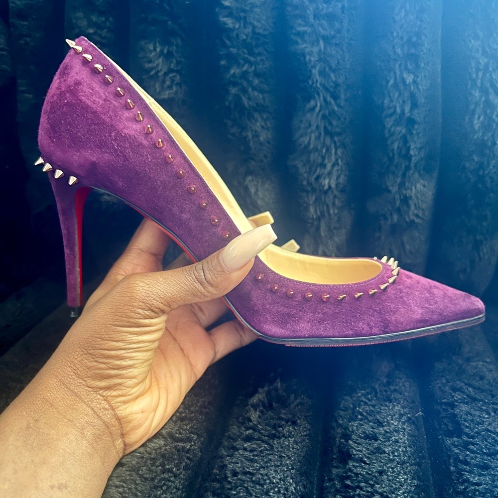 Christian Louboutin Suede Heels